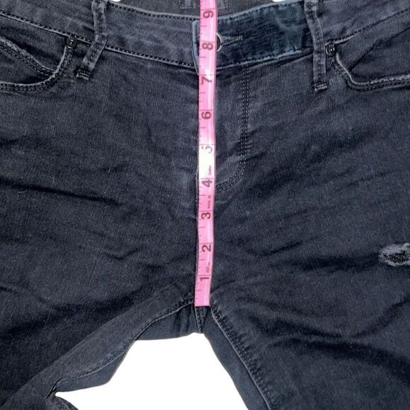 RtA Women’s Black Distressed Skinny Jeans Road to Awe size 29 - Picture 6 of 10